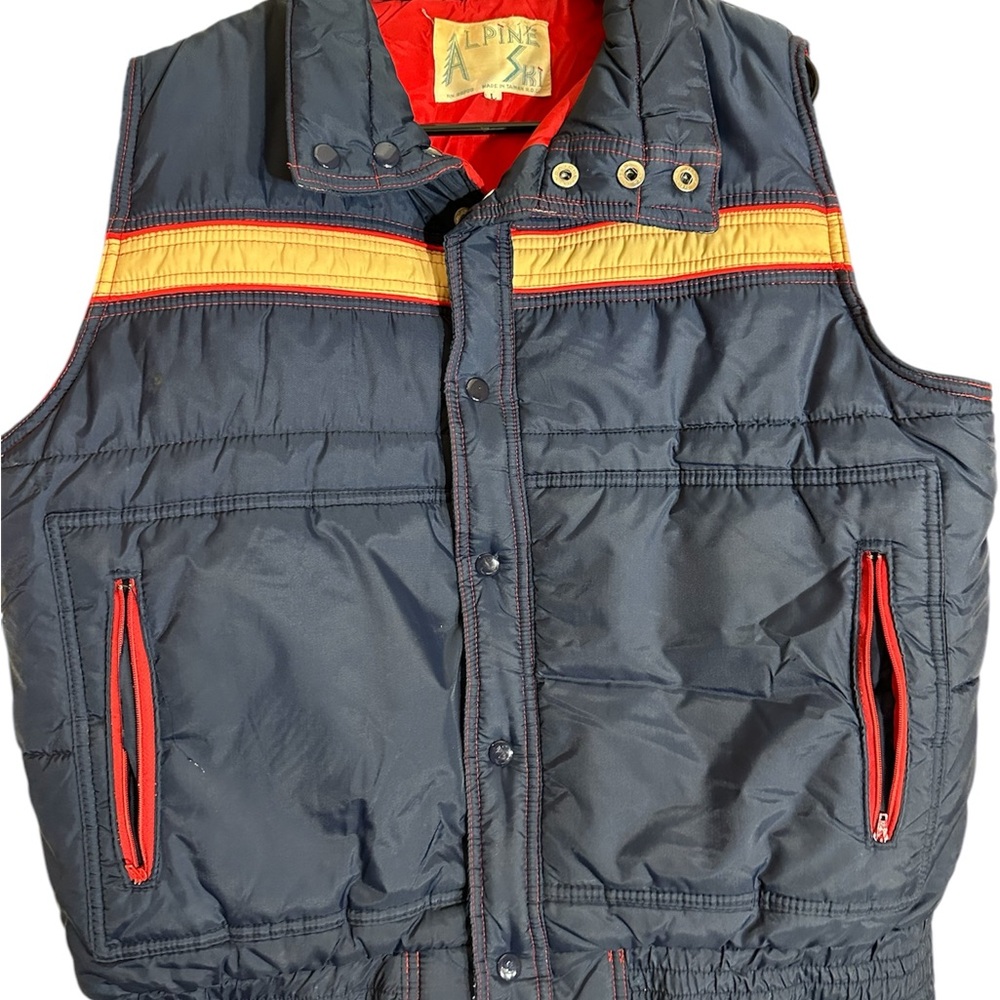 Alpine Navy Blue Puffer Men’s  puffer Vest